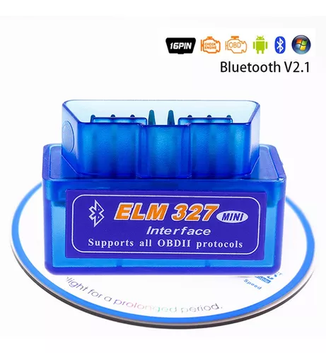 Escáner De Diagnóstico Universal Elm327 Bluetooth V2.1 Obd2