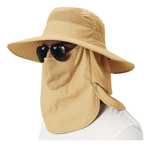 Sombrero Para Sol, Sombrero Cubo Con Protección Para Cuello