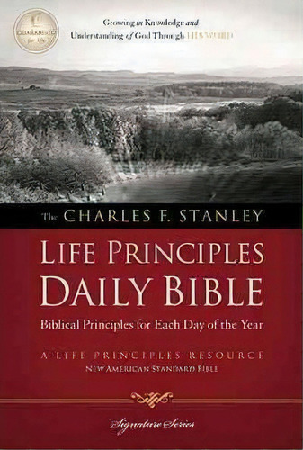 Charles F. Stanley Life Principles Daily Bible-nasb, De Thomas Nelson. Editorial Thomas Nelson Publishers, Tapa Blanda En Inglés