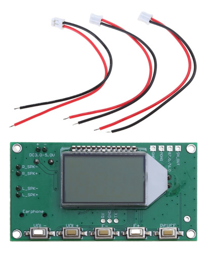 Módulo Receptor De Radio Fm Digital Lcd 87-108 Mhz Micr