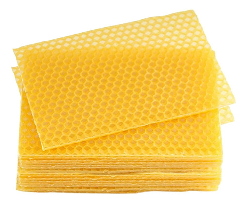 Hojas De Cera De Abejas, 30 Unidades, Láminas De Base De Cer