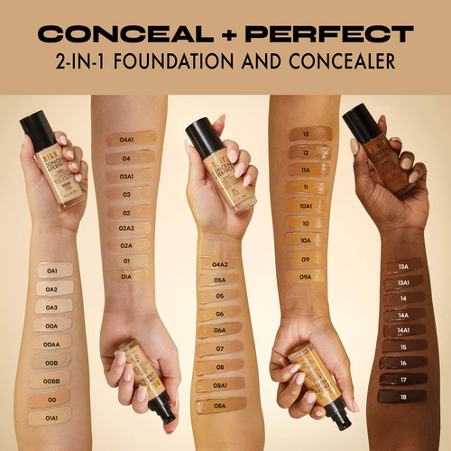 Base De Maquillaje Líquida Milani Conceal + Perfect Light Be