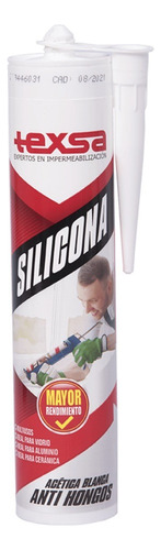 Texsa Silicona Blanca Interiores Y Exteriores X 280ml