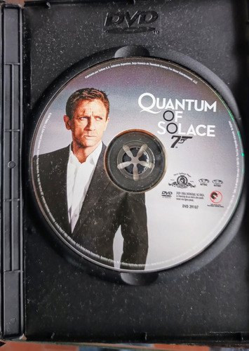 Dvd 007 Quantum Of Solace - James Bond - Sin Uso Como Nuevo (Usado)