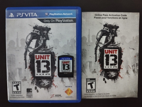 Unit 13 Psvita Playstation Vita Original Físico Buen Estado (Usado)