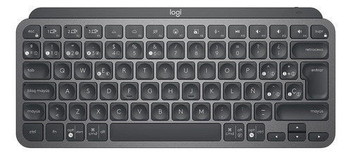 Teclado Logitech Mx Keys Mini Inalambrico Bluetooth Grafito