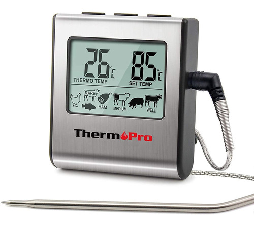 Thermopro Tp16 Grande Lcd Digital Cozinha Comida De Cozinha