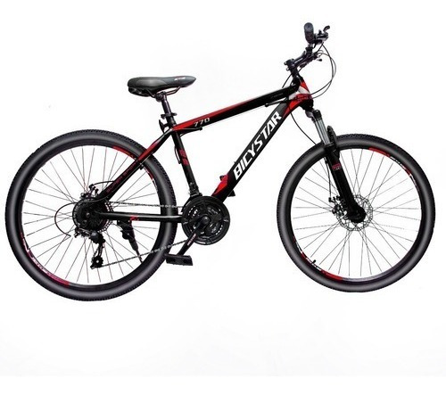 Bicicleta  Bicystar Mtb Aro 27.5  Roja