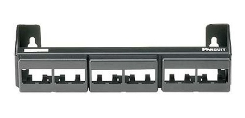 Panel De Parcheo Modular Con Soporte Panduit 12 Puertos