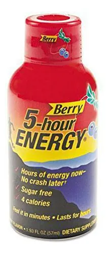 Energía Instantánea - Shot Energético 5 Horas