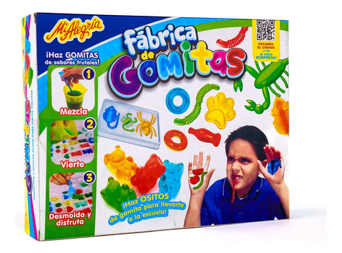 Fabrica De Gomitas Mi Alegria Slime Comestible