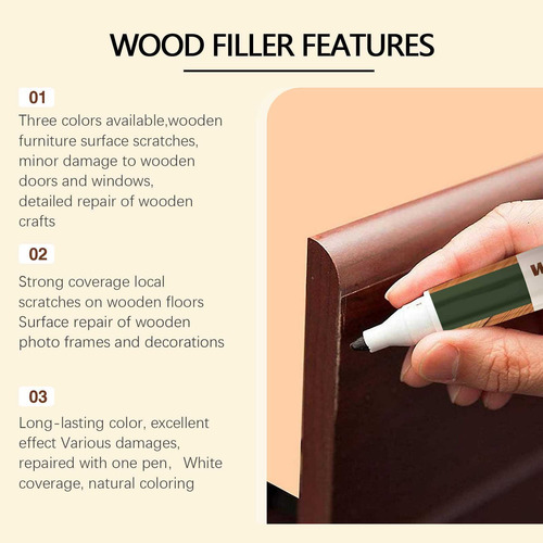El Color De Madera Duradero Para Reparación De Muebles No Se