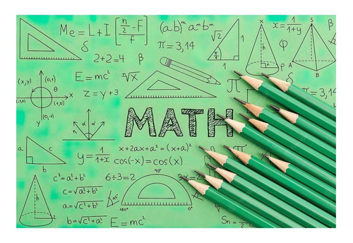 Vinilo 50x75cm Leyes Matematicas Formula Fisica P4