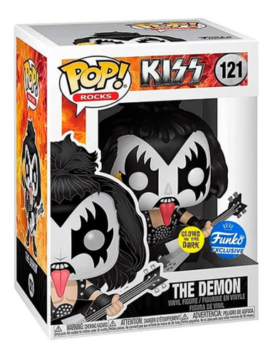 Funko Pop - Rocks Kiss The Demon #121