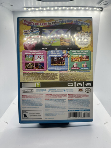 Kirby And The Rainbow Curse Completo Para Nintendo Wii U (Usado)
