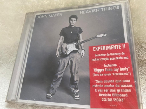 Cd - John Mayer - Heavier Things - 2003