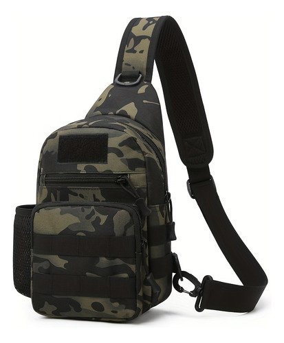 1pc Bolso De Pecho Casual De Moda Para Hombre, Bolso