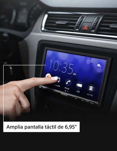 Pantalla 6.95 Pulgs Sony Xav-ax3200 Carplay Androidauto Bt