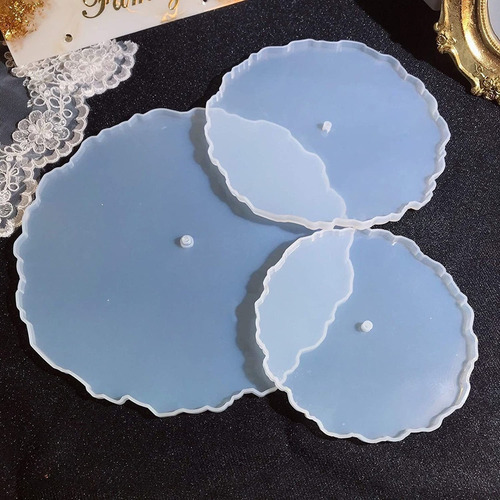 S 3 Niveles Molde Resina Silicona For Soporte Pastel