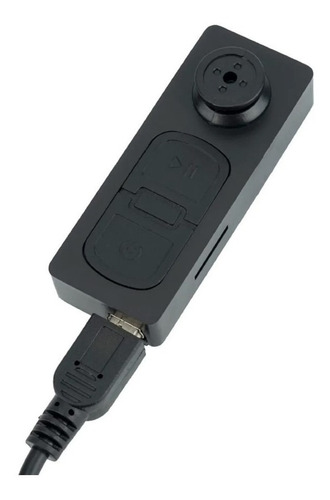Mini Boton Con Cámara Espía Video Grabadora Con Audio 