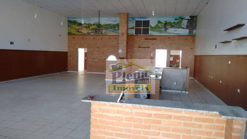 Salão À Venda E Locação Com 275 M² - Jardim São Domingos - Sumaré/sp - Sl0330