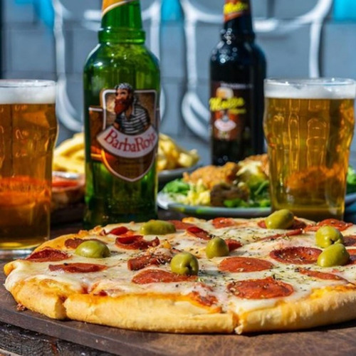 Imagen 4 de 10 de Cerveza Barba Roja Maltzbier 500ml. Negra Dulce