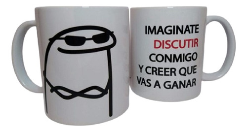 Taza Cerámica Flork Frases Divertidas!! Elegí La Tuya!