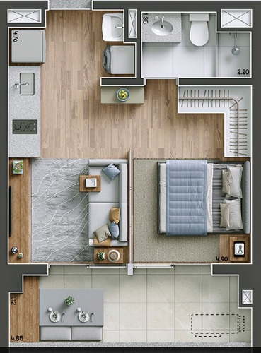 Imagem 21 de 27 de Apartamento Residencial Para Venda, Vila Firmiano Pinto, São Paulo - Ap10030. - Ap10030-inc