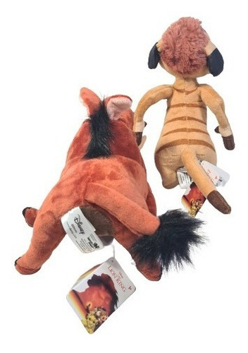 Kit de peluche para la película El rey león de Disney de Timon & Pumba, Amigo Simba