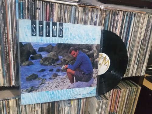 Sting Love Is Seventh Wave Vinilo Maxi 12' Usa 85 The Police