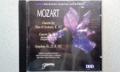  Mozart Concerto K.417 13, K.415/ Symphony 23 K. 181* Nuevo*