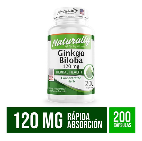 Promo2 Ginkgo Biloba 120 Mg - Unidad a $300