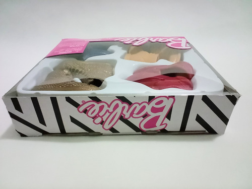 2 Set De 4 Pares D Zapatos Para Ken Barbie Marca Mattel 2019 (Usado)