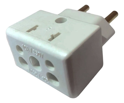 Adaptador Bob Esponja Tomada Pino Fino 10a/20a 3p Atacado