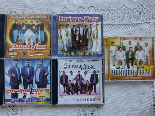 Cd Enrique Maza 5cd Onda Palmareños Pastor Ivoti Cate Cau 