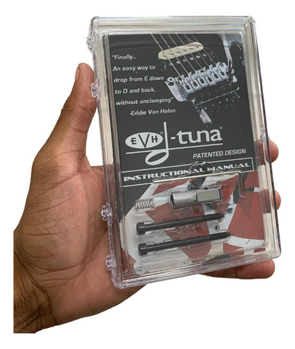 Sistema De Afinação Evh® D-tuna® Drop D Chrome Para Ponte