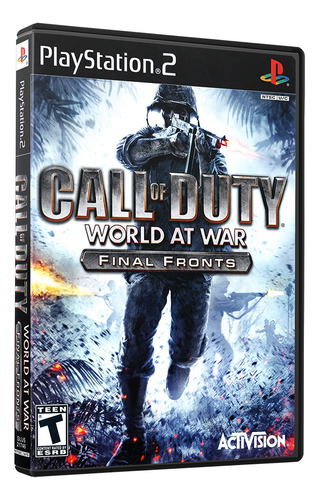 Call Of Duty World At War Final Fronts Playstation 2 Ps2