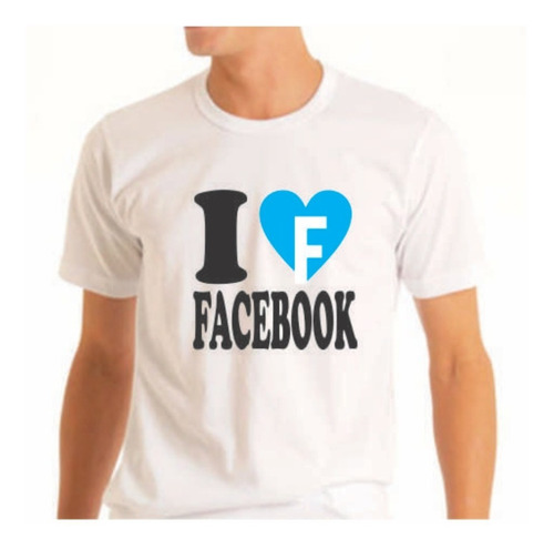 Remera I Love Facebook