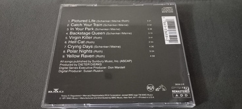 Scorpions Virgin Killer Cd Importado