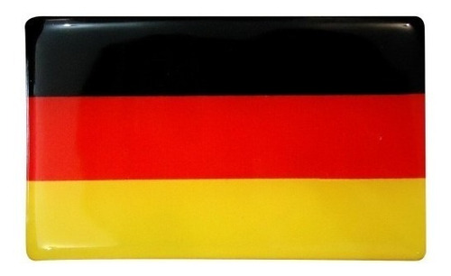 Imagem 2 de 6 de 2 Bandeira Adesiva Resinada Resina Alemanha Frete Grátis Vw