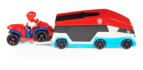Imagen 3 de 6 de Set 2 Vehículos Metálicos Patroller Y Moto Ryder Paw Patrol.