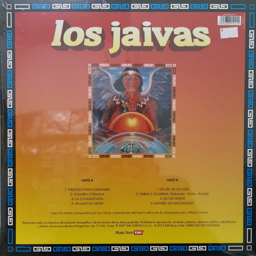 Imagen 2 de 5 de Los Jaivas Indio Vinilo Nuevo Musicovinyl