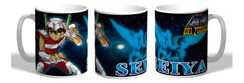 Los Caballeros Del Zodiaco Taza De Cerámica