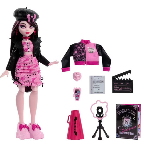 Monster High Fearbook Muñeca Draculaura