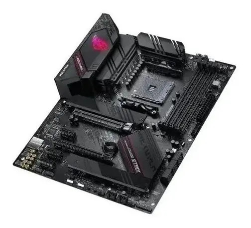 Tarjeta Madre Asus Rog B550-f Gaming (wi-fi) Ii Socket Am4 Color Negro