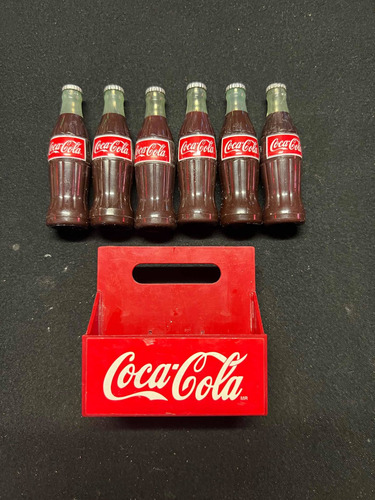 Plumones En Forma Coca Cola Con Reja (Usado)