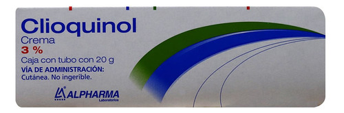 Clioquinol Crema 3% Tubo C/20 G Alpharma