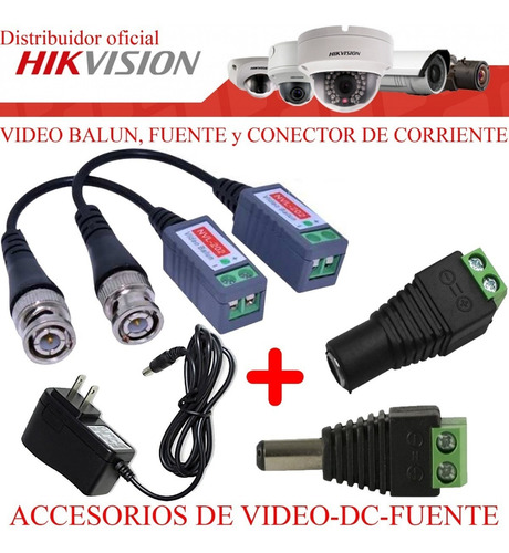 Kit Completo 4 Cámaras Hd Hikvision Disco 1tb Dvr Accesorios