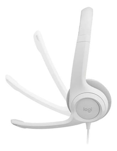 Audifono C/microf. Logitech H390 Usb Noise Cancelling Blanco