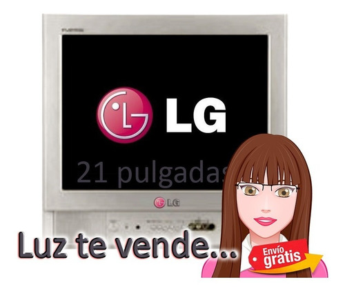 Imagen 1 de 4 de Televisor LG De 21´ / Salida Frontal-atrás Ref:21fb32